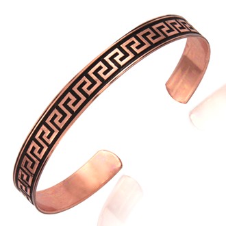 Greek Key Cuff