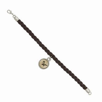 Roadrunner Mini-Elegance Round 8 1/2" Braided Bracelet