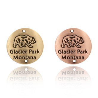 Glacier Park MT Hiking Medallion