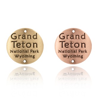 Grand Teton National Park Hiking Medallion