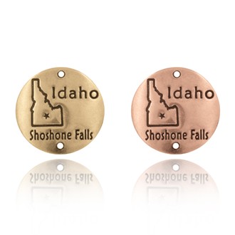 ID Shoshone Falls Hiking Medallion