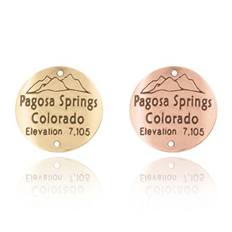 Pagosa Springs CO Hiking Medallion